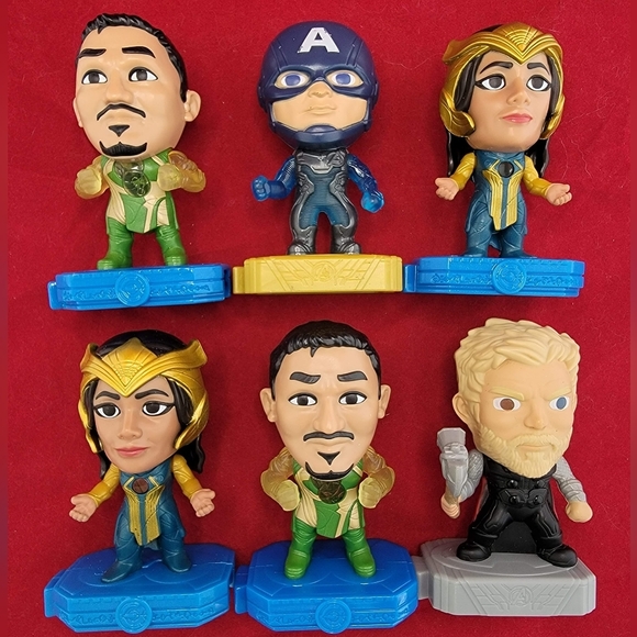 McDonald's Other - Marvel Superhero Kids Toy Set - Multicolor